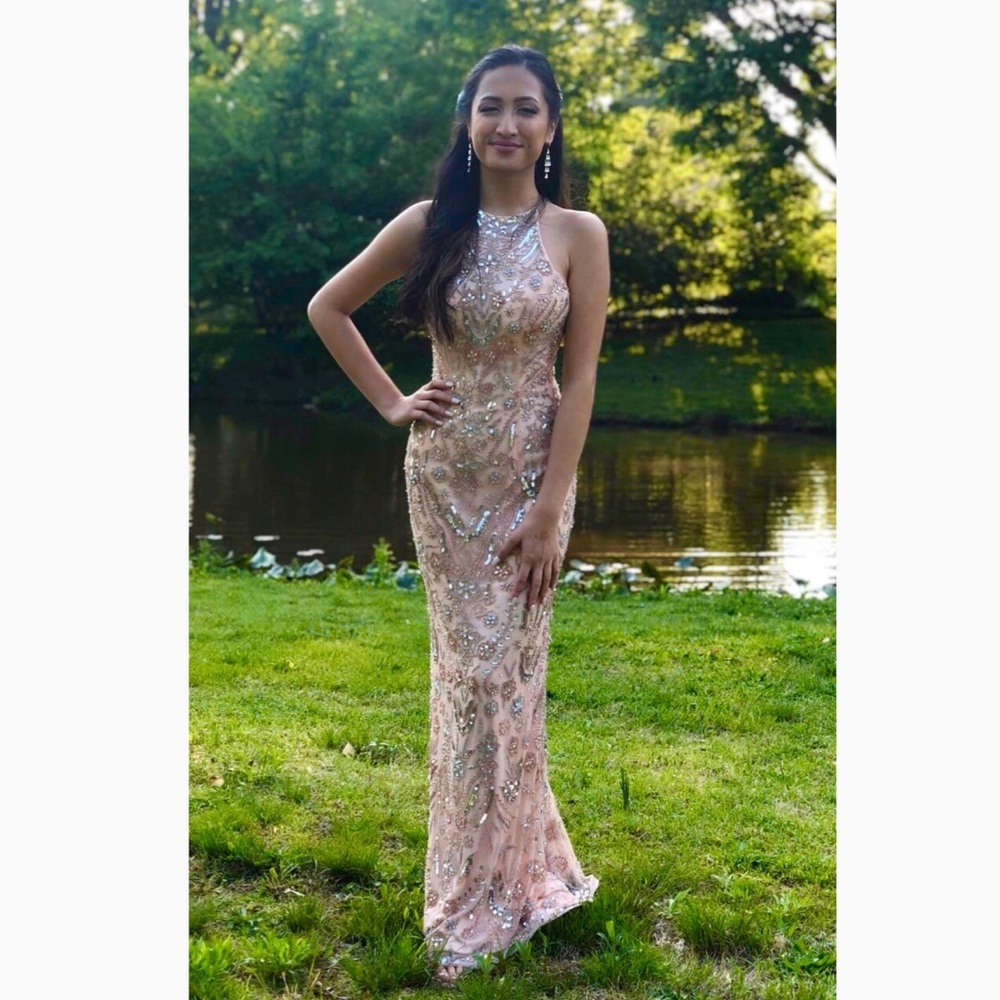 Primavera Fitted Prom Dress